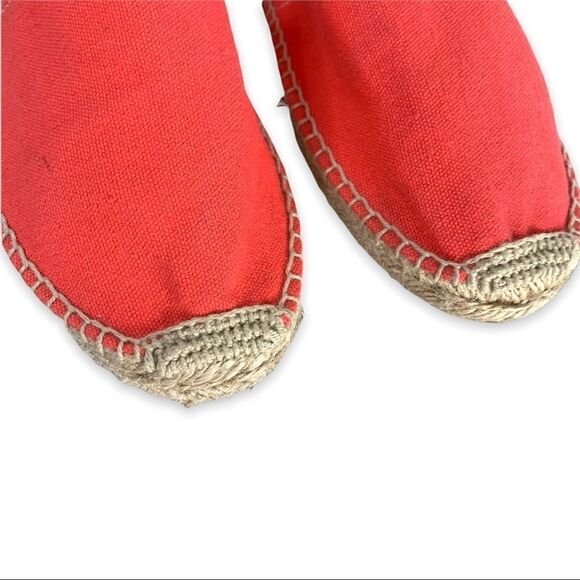 Soludos Neon Orange Espadrilles - Picture 6 of 8